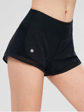 Layered Mesh Insert Sports Shorts - Black S